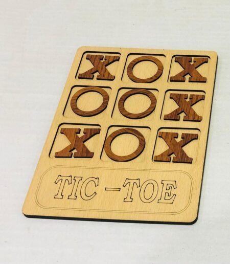 Wooden Tic Toe Game