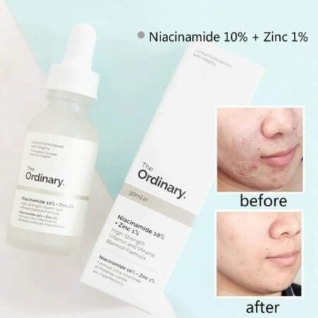 THE ORDINARY Niacinamide 10% + Zinc 1% 30ml with Bar Code