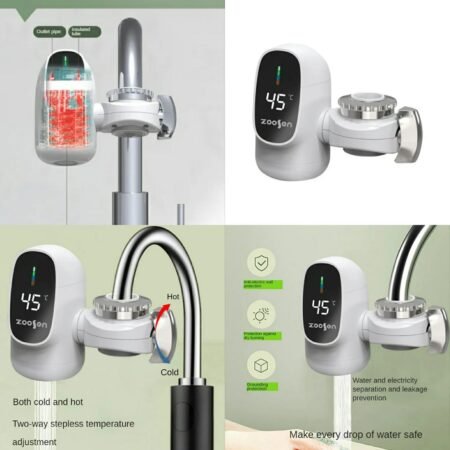 220V Easy Installation Electric Faucet (Leakage Protections)