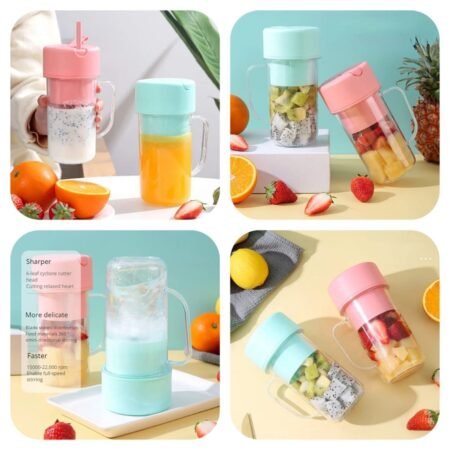 Portable and Rechargable Juice Blender  Premium Quality - 500ml