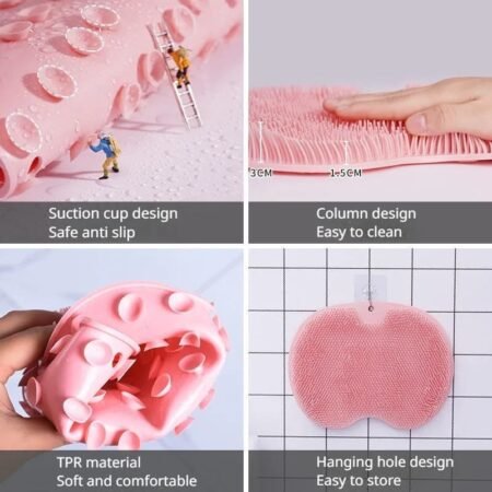 Silicon Foot & Back Scrubber