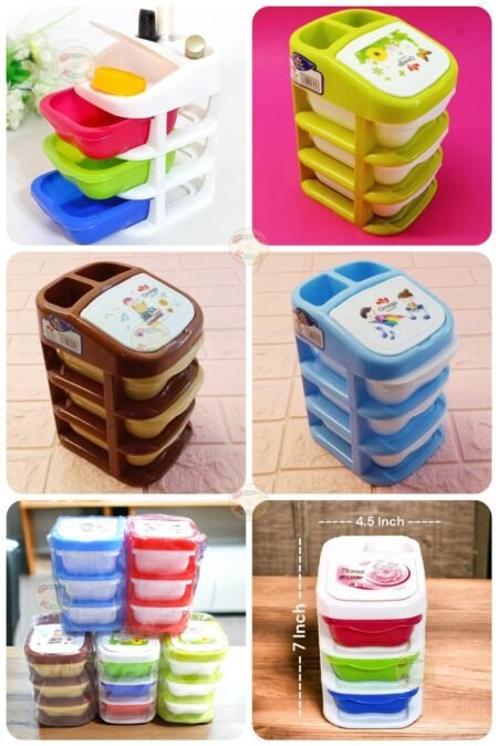 China daraz pack of 3 box set storage container