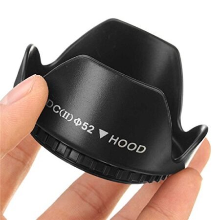 52mm Universal DCII Screw Mount Flower Lens Hood