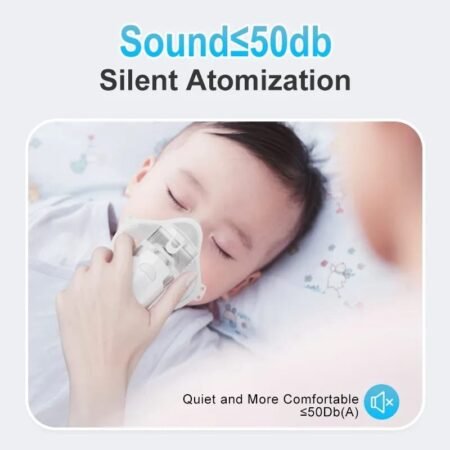 Medical Handhe Portable Nebulizer Inhalator Adult Kids Mini Silent Steam Nasal Humidifier Inhaler To's Nebulizer Asthma