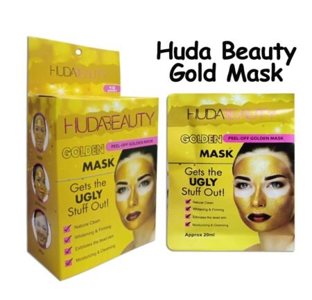 Huda Beauty Gold Mask Peel Off Pack Of 10