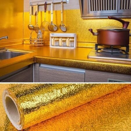 Golden Foil Sheet 200×60Cm