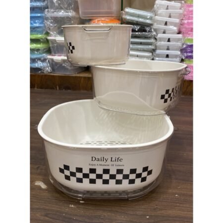 3pcs Daily Life Drain Basket (Imported China 🇨🇳)