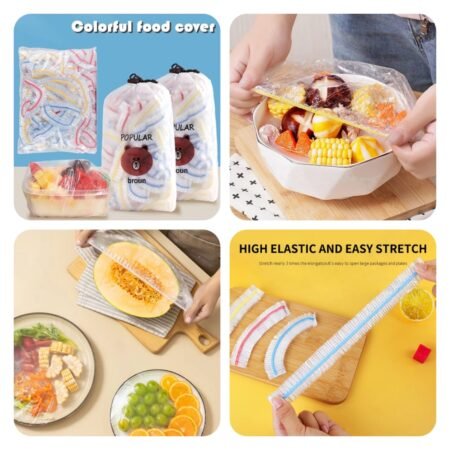 Colorful Food Wrap (Approx 100pcs) - Bear Packing