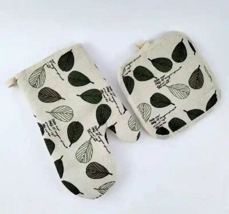 2Pc Insulated Gloves Heat Resistant