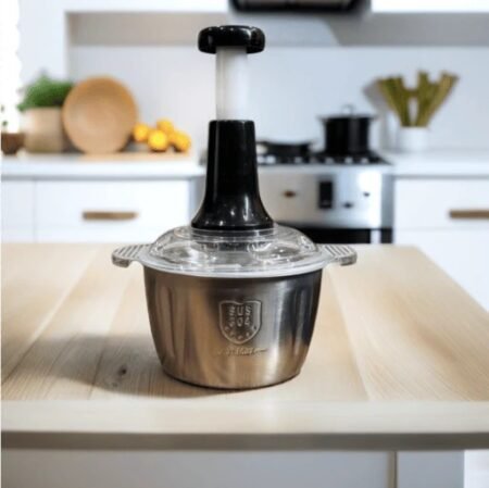 2 liter steel bowl push chopper