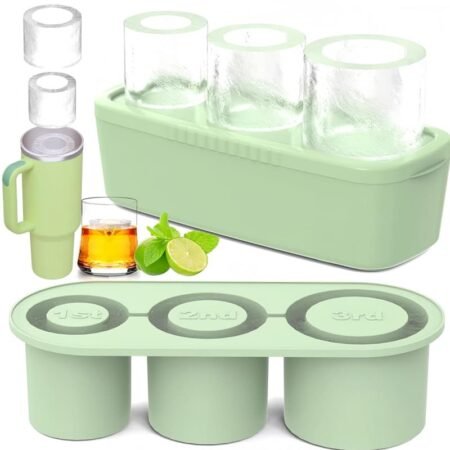 Easily create multiple perfectly sized ice cubes for your 40oz tumbler mug with our Silicone Ice Cube Tray. Made from durable silicone, it's flexible design