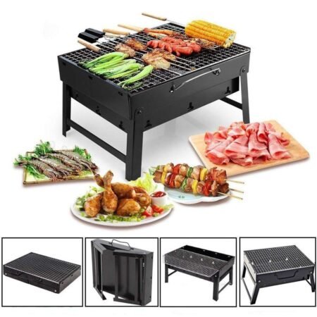 Foldable Bbq Grill (Premium Quality) Cooking area: 38*29.5cm
