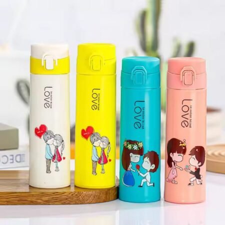 Double Wall Glass Water Bottle 420ml