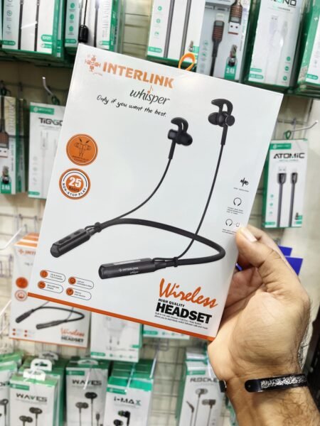 25hours Non-Stop Playtime Noise Cancellation Neckband Earphones

Talking time: 15hours
Music time: 25hours
Standby time: 96hours