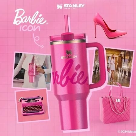 Barbie Stanley Tumbler 1200ml