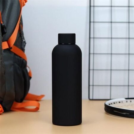Matt water bottle stainless steel 500 ml