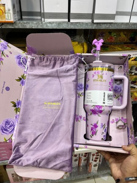 1200ml 40oz Love Shake Fancy Floral Stanley with Premium Packaging