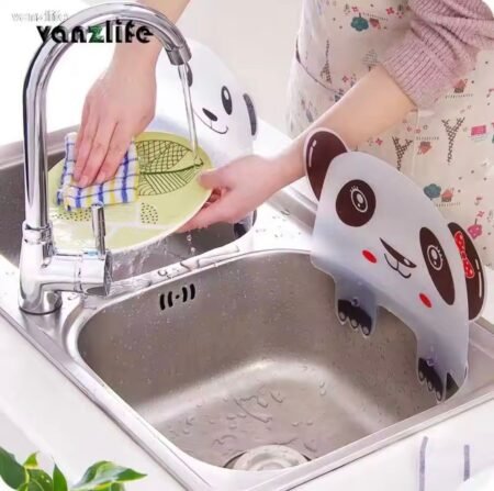 Kitchen Water Splash guard sink water splash proof - Panda (Imported China 🇨🇳) 24cm length and 28.5cm width