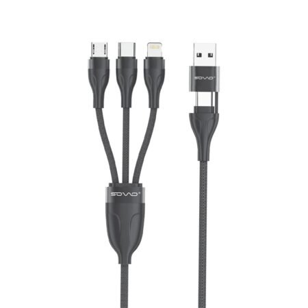 The Universal Fast Charging Cable: A Game Changer for Your Devices · SC-117 5 in 1