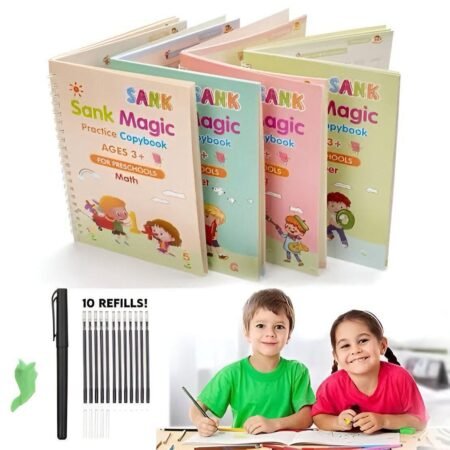 Sank Magic Book pack of 4 With 10 refills 🇨🇳