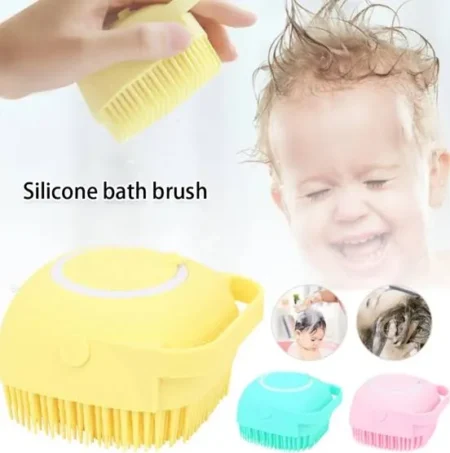 baby bath silicone body wash brush spange