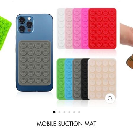Mobile suction pad