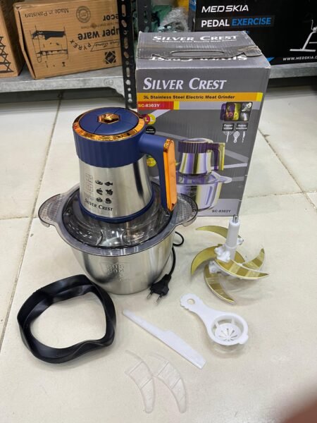 6 Blade Golden Edition Silver Crest Chopper with complete tools (Premium Quality)