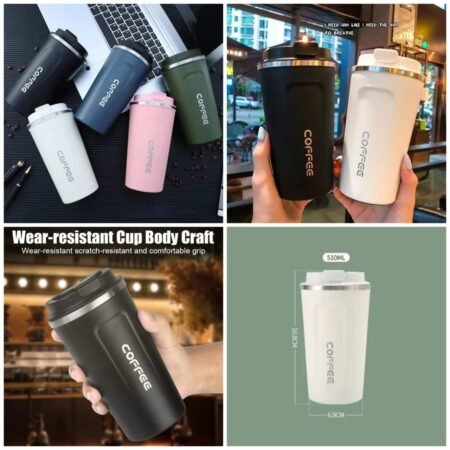 510ML Coffee Temperature Mug Stainless Steel (Random Color) 🇨🇳