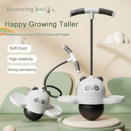 Pogo Ball with Handle Exercise, Happy Growing Taller 🇨🇳
