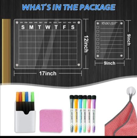 Acrylic Fridge Magnetic Board