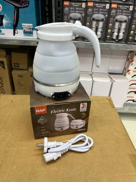 Raf Foldable Electric Kettle 600ml (1500watts) 🇨🇳