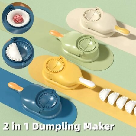 2 in 1 Dumpling Maker or Samosa Maker, Kitchen Dumpling Making Tool