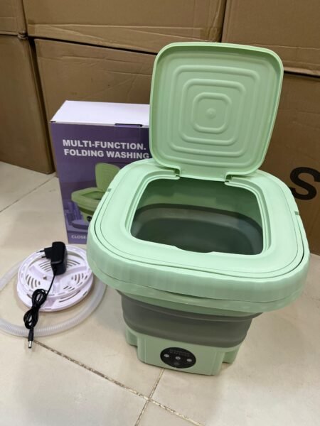 Foldable washing machine