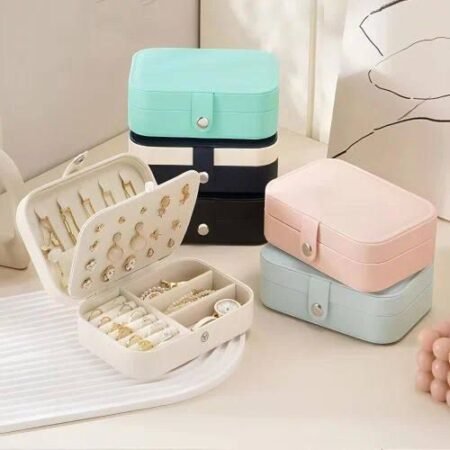 PU Leather Big Leather Jewelry Box