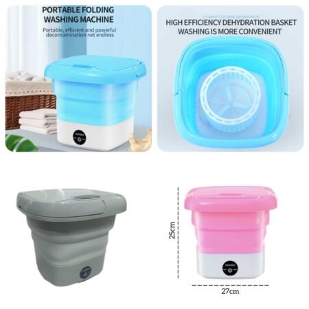 Foldable washing machine