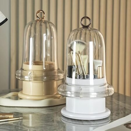 New Rotating Cosmetics & Makeup Brush Organizer