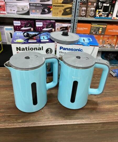 1500W 2 Litre Heavy Duty Electric Kettle Stainless Steel Heating Plate