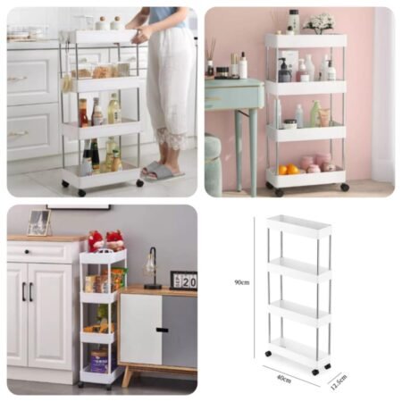 Smart Slim Trolley 4 Tier