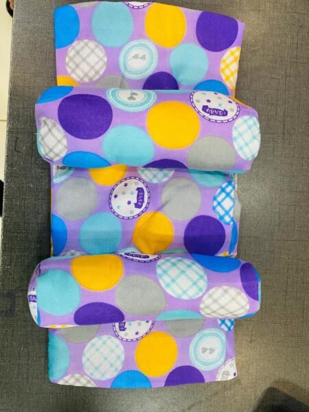 Baby Head Support Pillow (Random Color)