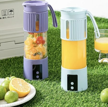 10 Blades 3-Speed Premium Quality 450ml Rechargeable Juicer