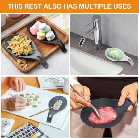Silicon Spoon Rest Holder