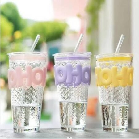 OHO 450ml Big Glass Cup