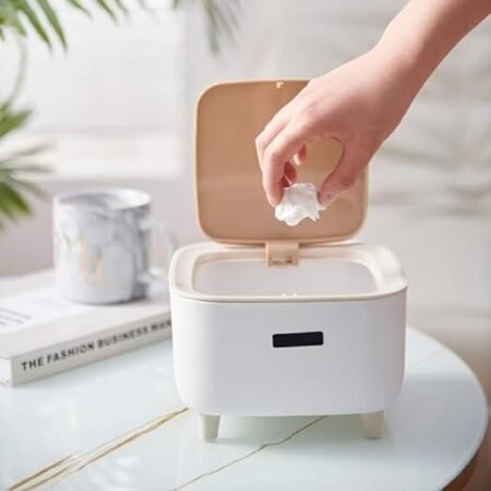 Mini Desktop Luxury Trash Can