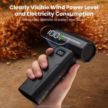 Cross-Border New Model X8 Violent Fan High-Speed Brushless Turbine Car-Mounted Car Wash Snow Blower Water Blower Dust Blower Gun with Thousands of Revolutions