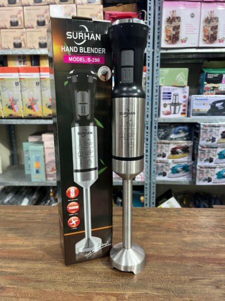 Heavy Duty Golden 4 Blade Surhan Hand Blender (1500W)