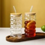 500ML Bubble Glass Cup