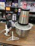 3 Litre 4 Blade 2 Button High Speed Raf Electric Meat Chopper