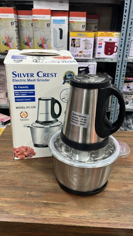 2 Litre Silver Crest Meat Chopper
