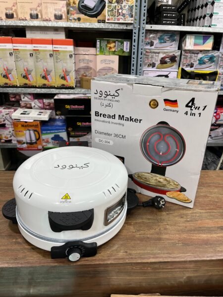 36CM Non-Stick 4in1 Roti Bread Maker (1800W) 🇨🇳