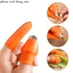 Orange Silicon Thumb Cutter